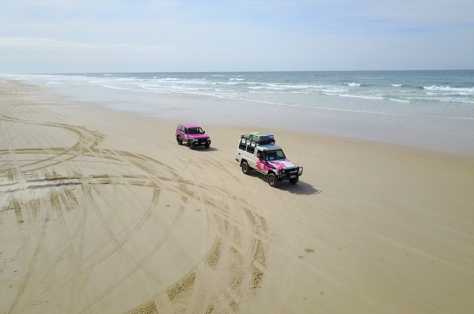 frase iland que faire_voyage_bleu_voiture plage_backpakers_australie