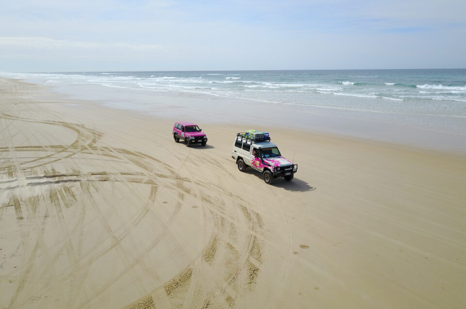 frase iland que faire_voyage_bleu_voiture plage_backpakers_australie